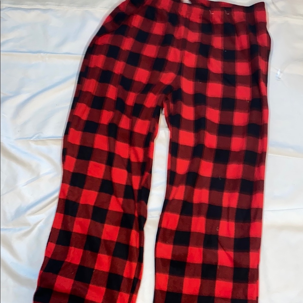 Target Red and Black Plaid Pajama Bottoms